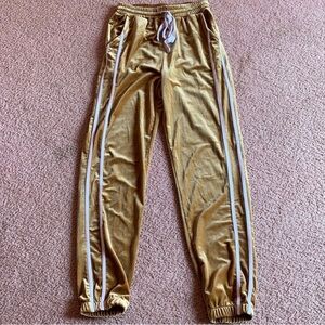 ✨GOLDEN VELOUR TRACK PANTS✨